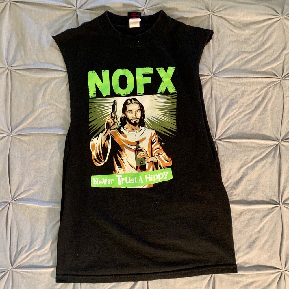 NOFX black band tshirt